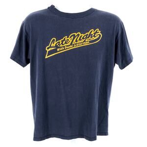 Late Night With David Letterman tshirt 80s 1980s vintage Champion Brand